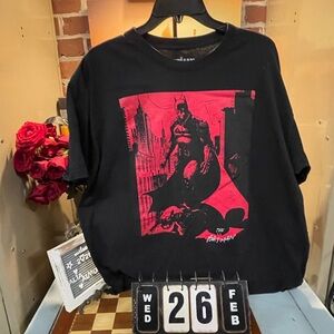 Batman (2022) Character Men's Black Graphic Tee